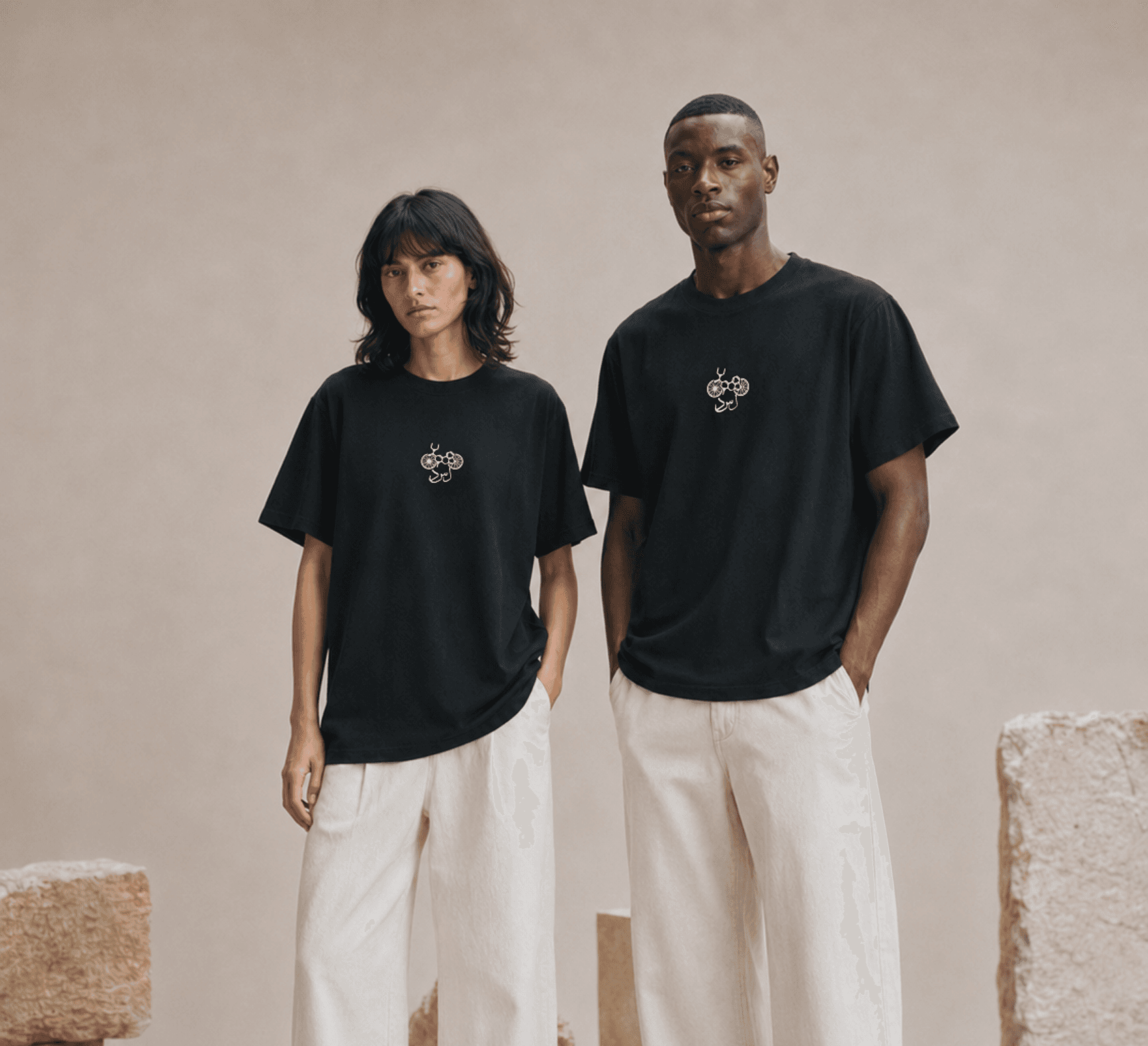 Black Essential T-Shirt Life So Dope noir oversize