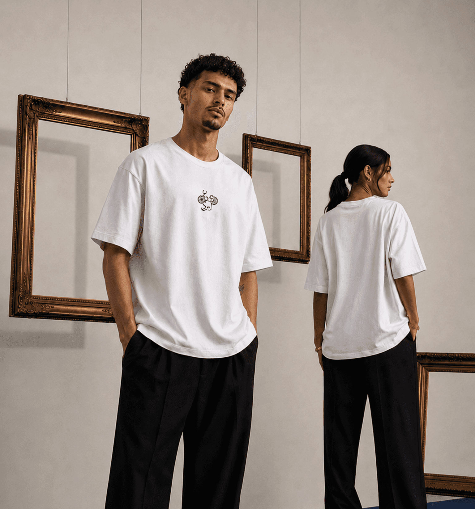 White Essential T-Shirt Life So Dope blanc naturel