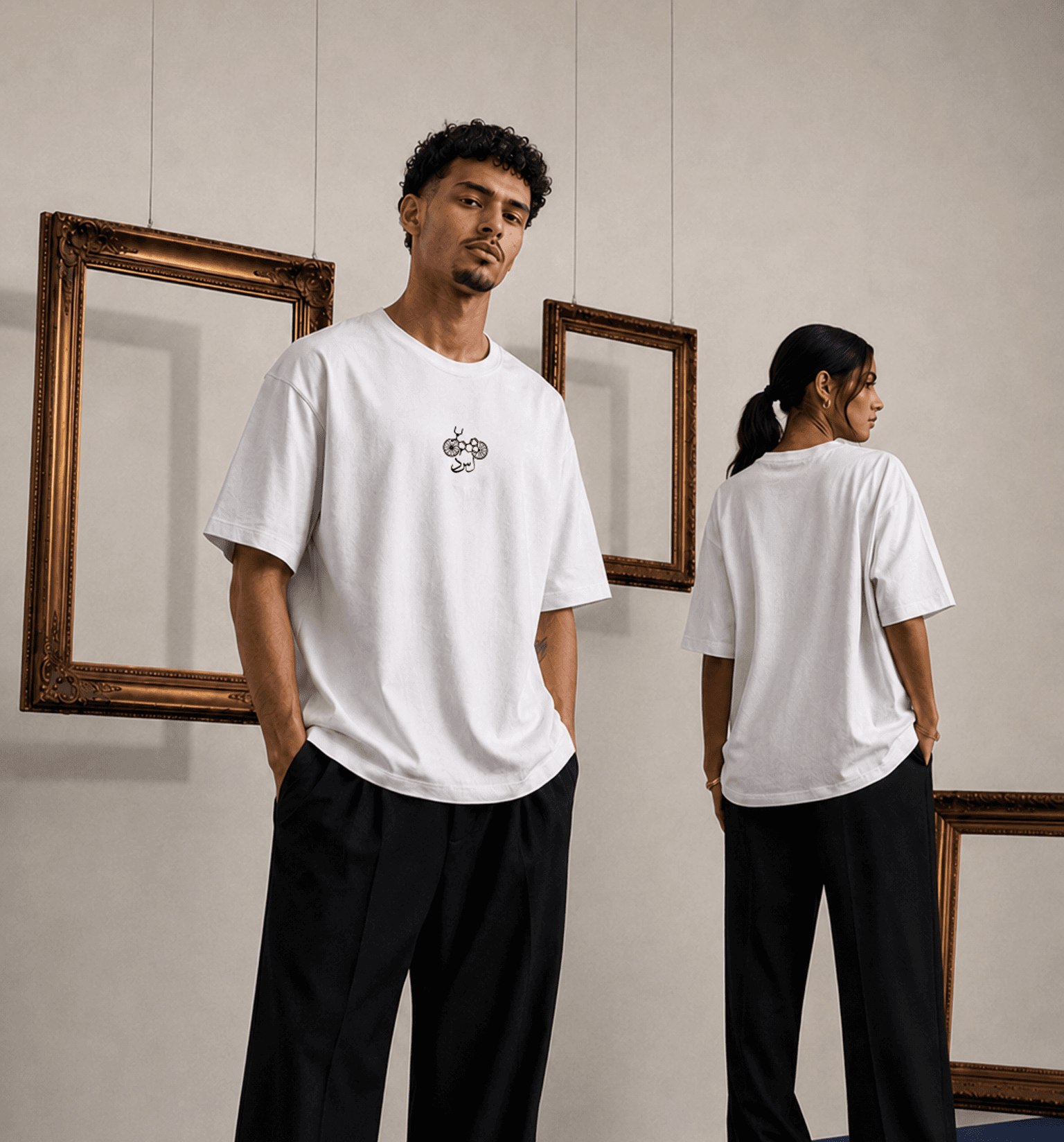 White Essential T-Shirt Life So Dope blanc naturel